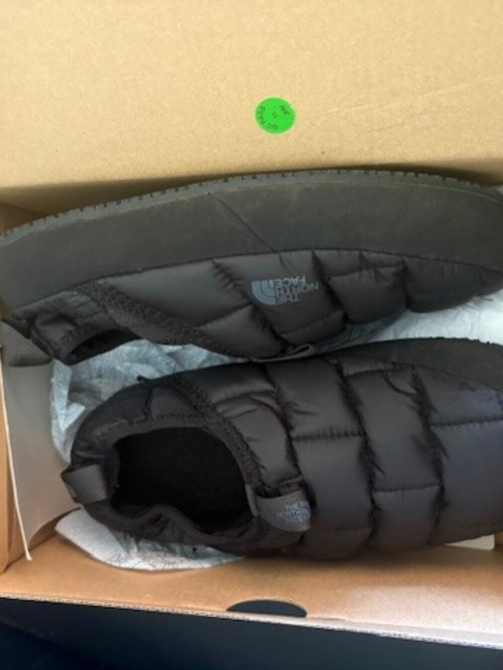 THE NORTH FACE Youth Black THERMOBALL™ Traction Mules II Size 5